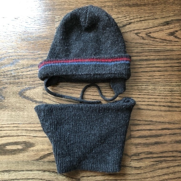 Zara Baby Boy Knit Hat and Scarf - Picture 1 of 10